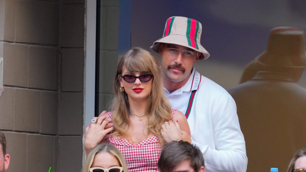 taylor swift and travis kelce are seen during the 2024 us news photo 1725972171